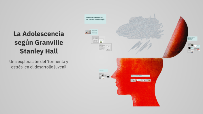 La Adolescencia según Granville Stanley Hall by CESAR SANTIAGO SIQUITA