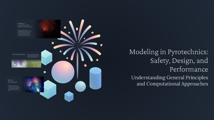 Modeling in Pyrotechnics: Safety, Design, and Performance by oussama ...