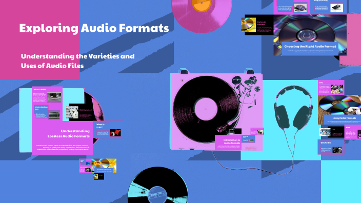 Different Types of Audio Formats by Devyansh Jain on Prezi