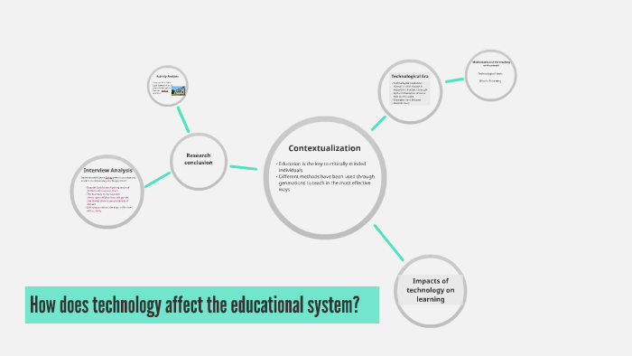 How does technology affect the educational system? by Audrey Mac ...