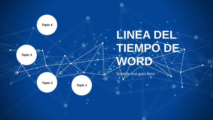 Linea del tiempo de Word by Bryan Martinez on Prezi