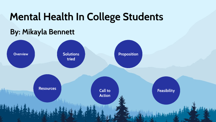 Mental Health In College Students by Mikayla Bennett on Prezi