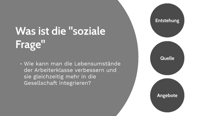 Die „soziale Frage“ - Die Arbeiterbewegung by Noah Schöngart on Prezi