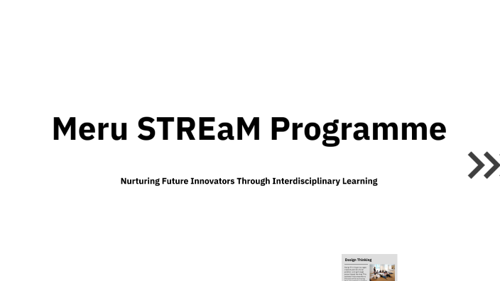 Meru STREaM Programme by bijo thomas on Prezi