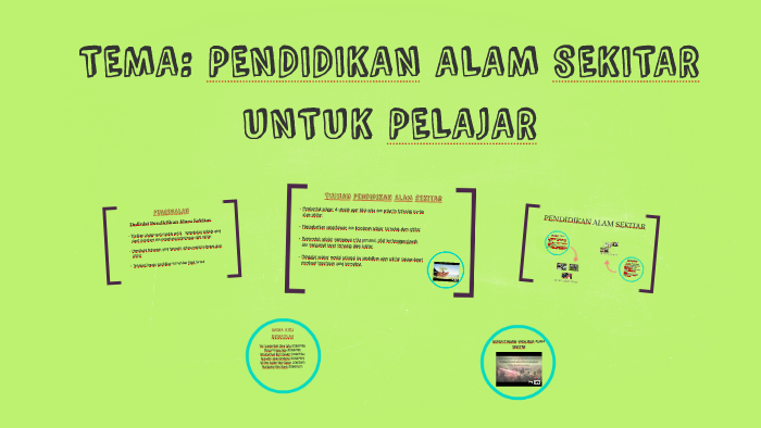Tema Pendidikan Alam Sekitar Untuk Pelajar By Nur Suhaila Mohd Zaky
