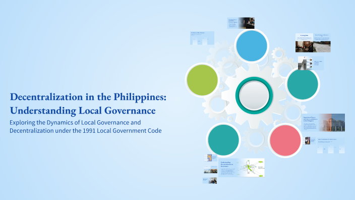 Decentralization In The Philippines Understanding Local Governance By