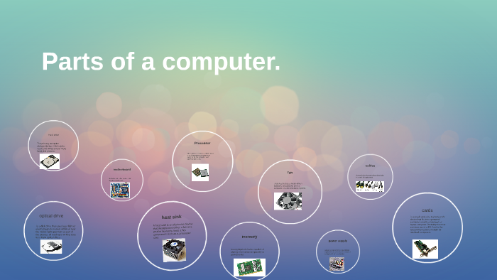 Parts of a computer by evan berryman on Prezi