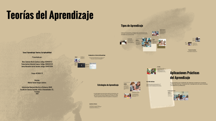 Teoría del Aprendizaje by mery marín on Prezi