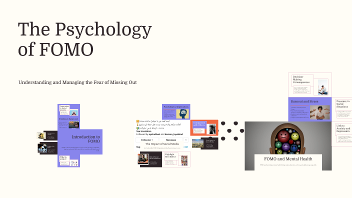 The Psychology of FOMO by Yuvraj Savekar on Prezi