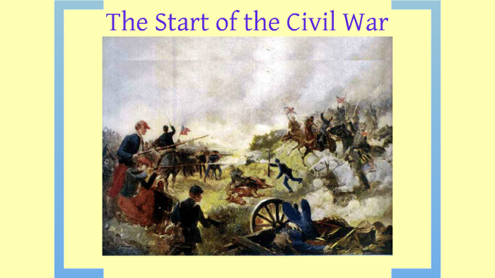 Chapter 11, Section 1: The Start of the Civil War by Michael ...