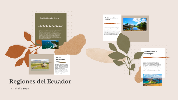 Regiones del Ecuador by Michelle Supe on Prezi