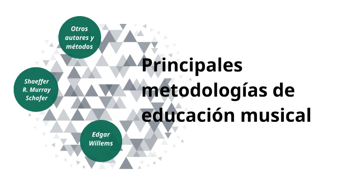 Principales metodologías de educación musical by Yoana Garcia on Prezi