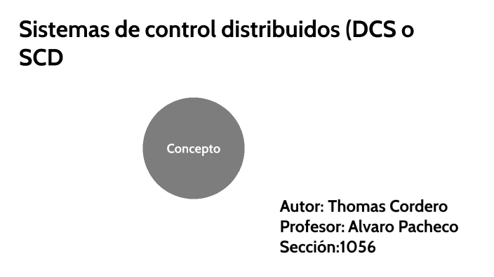 Sistemas de control distribuidos (DCS o SCD by Thomas Cordero on Prezi