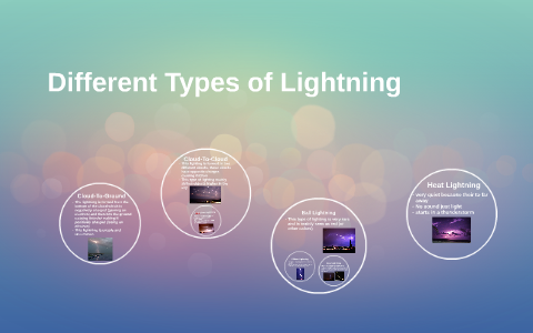 different types of lightning essay