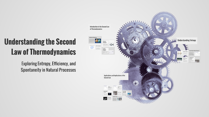 Understanding the Second Law of Thermodynamics by Mahati on Prezi