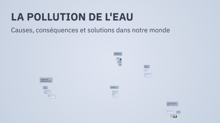 LA POLLUTION DE L'EAU by AICHA DERHAR on Prezi