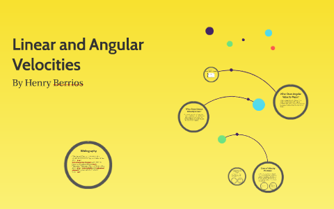 Linear and Angular Velocities by Henry Berrios on Prezi