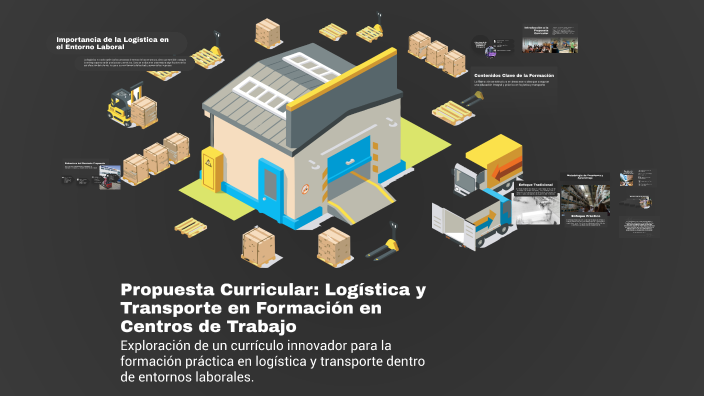 Propuesta Curricular: Logística y Transporte en Formación en Centros de ...