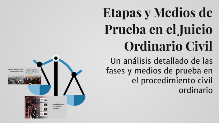 Etapas y Medios de Prueba en el Juicio Ordinario Civil by Yanela DK on ...