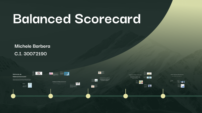 Balanced Scorecard by michele Barbera on Prezi