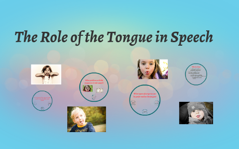 How parts of the tongue relate to the ability to make sounds by