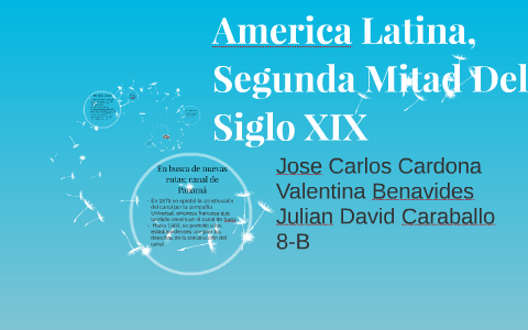 America Latina, Sgunda Mitad Del Siglo XIX by Luz Estela Boneu on Prezi Next