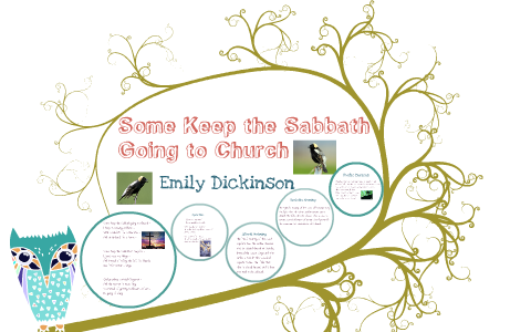 some keep the sabbath going to church poem analysis