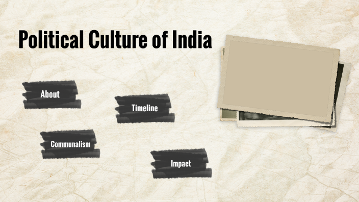 essay on political culture in india