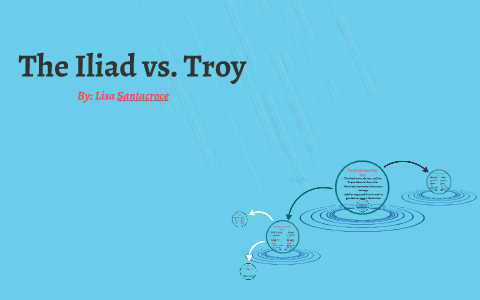 similarities between troy and the iliad