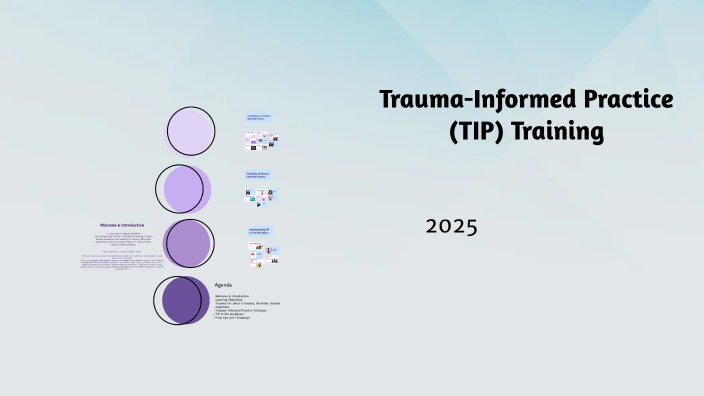 Trauma-Informed Practice (TIP) Training by Megan Gabon on Prezi