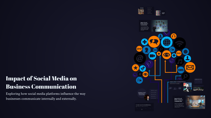 Impact of Social Media on Business Communication by Abhinav Singh on Prezi