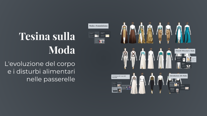 Tesine Moda Tesina sulla Moda by Francesca Ivanic on Prezi