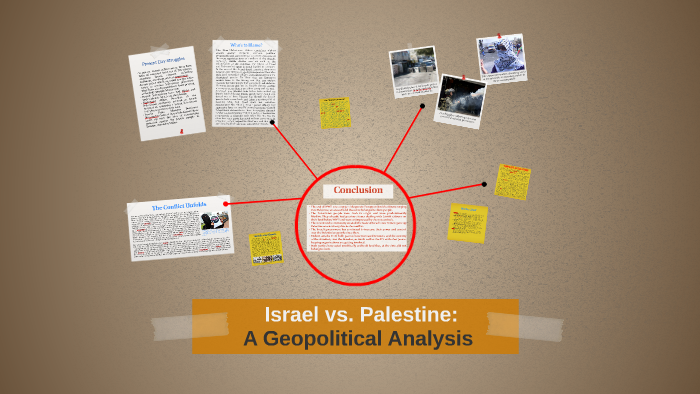 Geopolitical Analysis: Israel vs. Palestine by Madison M