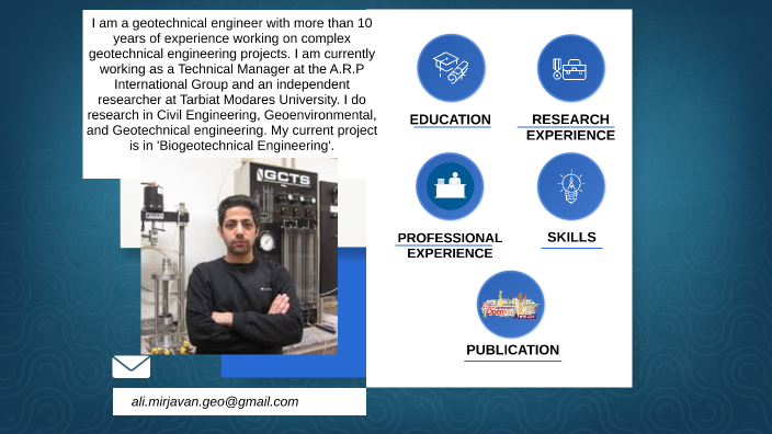 PhD Interview Presentation by Ali MirJavan on Prezi