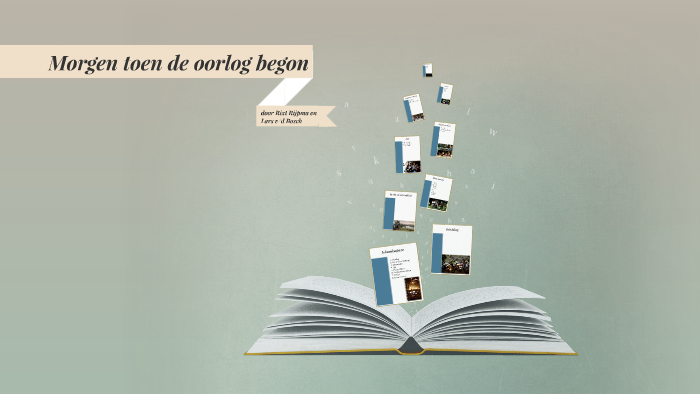 morgen toen de oorlog begon by Rixt Rijpma