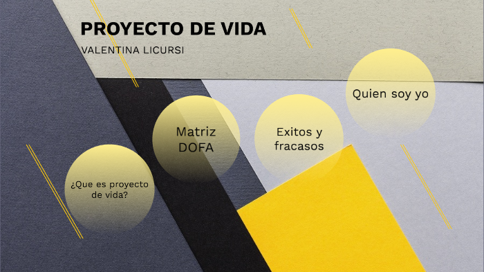 PROYECTO DE VIDA by Valentina Licursi Rodriguez on Prezi