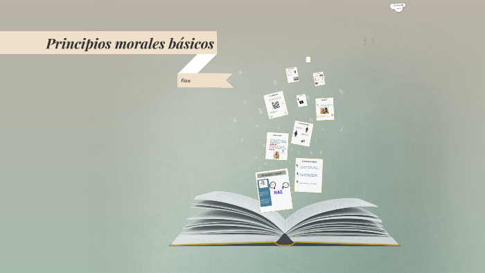 Principios morales básicos by Sara De Santiago