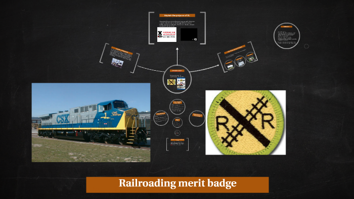 Railroading Merit Badge USA By J Bess