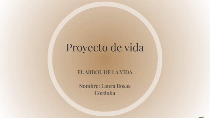 proyecto de vida by Laura Rosas Cordoba on Prezi