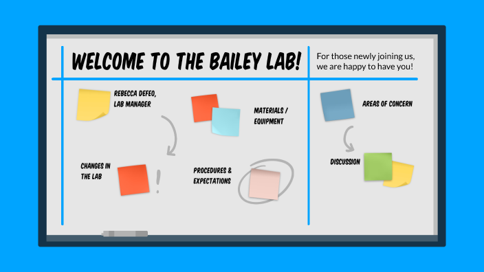Bailey Lab Welcome by Rebecca DeFeo on Prezi