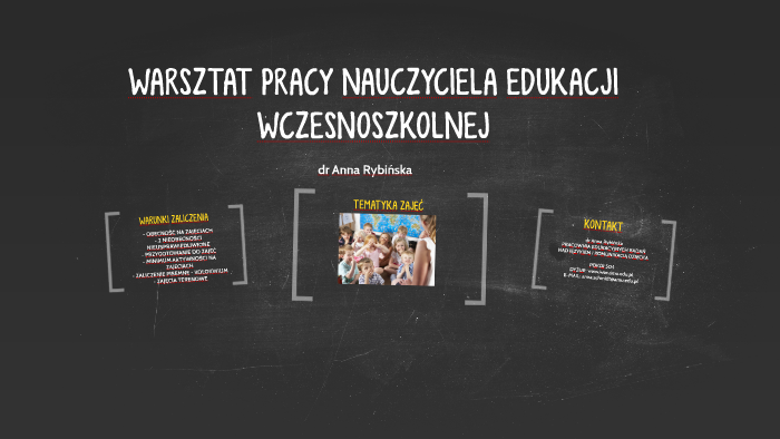 Metodyka Edukacji Przedszkolnej By Anna Maria On Prezi 2381