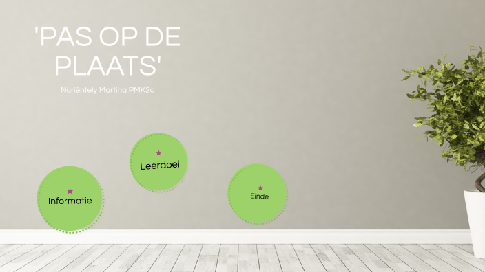 pas op de plaats by Nuriëntely Martina on Prezi