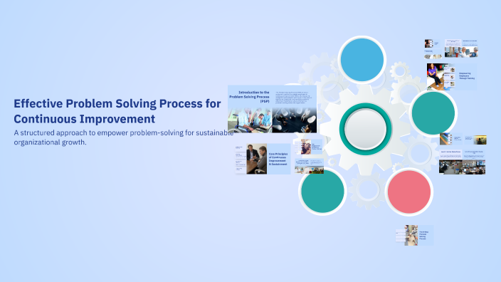Effective Problem Solving Process for Continuous Improvement by Antonio ...