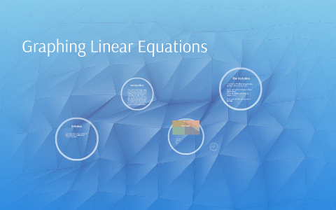 Graphing Linear Equations by Brandon Casteel on Prezi