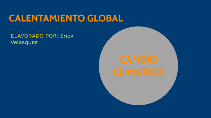 CALENTAMIENTO GLOBAL by Carlos Escobar on Prezi