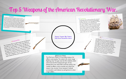 Top 5 Weapons of the American Revolution by Zach Mohr