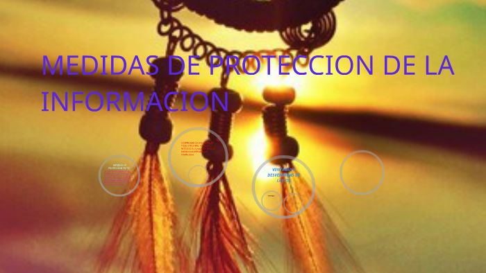 MEDIDAS DE PROTECCION DE LA INFORMACION By Aiko Kosonoy