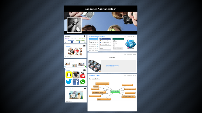 Las redes sociales by Rocio Ramirez on Prezi
