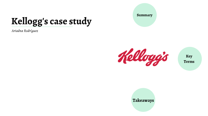 a case study on kelloggs