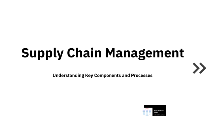 Supply Chain Management by Khalid Almutairi on Prezi